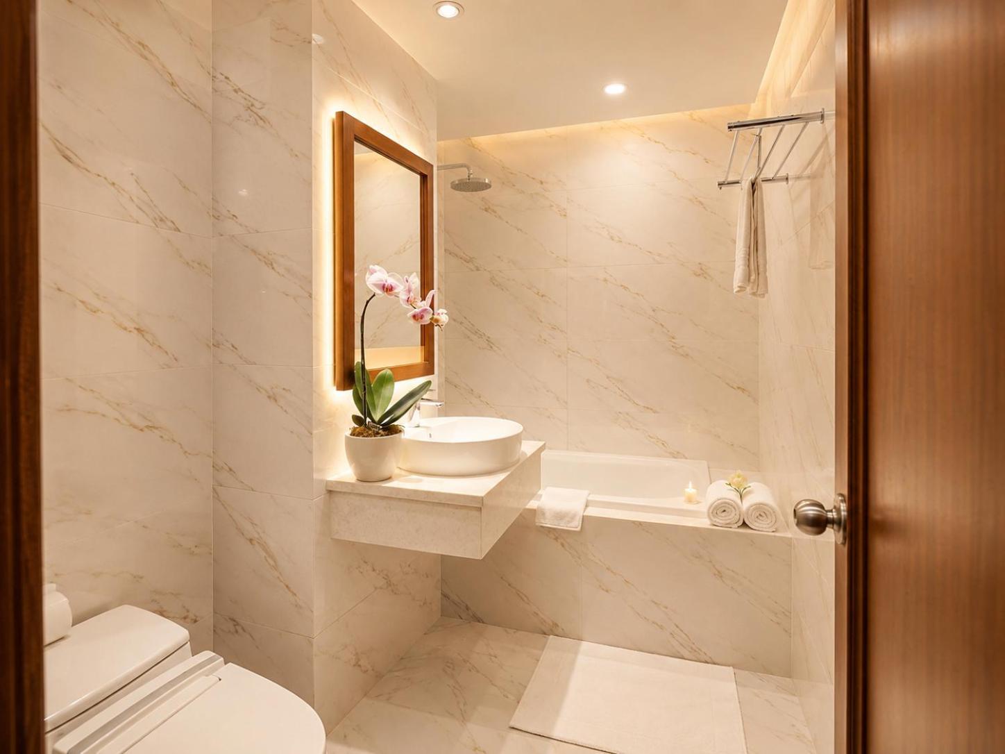 Phòng Deluxe Giường Đôi Có Bồn Tắm
